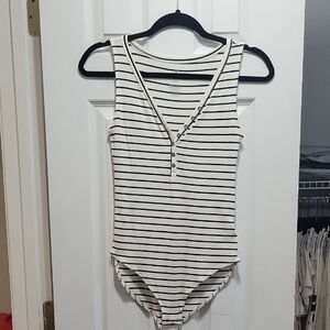 AEO Striped Bodysuit